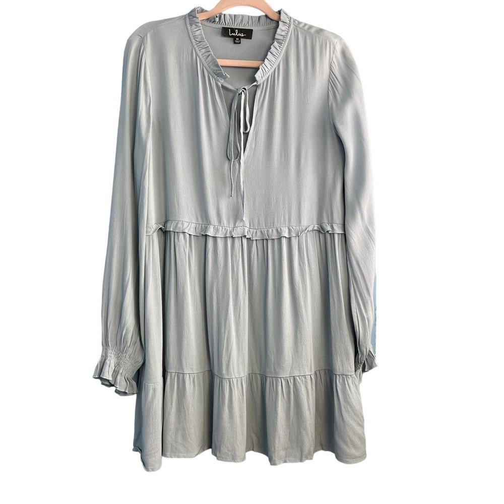 Lulu's Light Blue Mini Dress - Picture 2 of 8